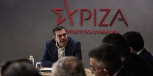 Ο πρόεδρος του ΣΥΡΙΖΑ, Αλέξης Τσίπρας