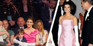 Η Κέισι ΝτεΣάντις θέλει να γίνει η νέα «Τζάκι Κένεντι»; /Φωτογραφίες: Twitter/Getty Images