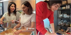 Πασχαλινά τσουρέκια ετοιμάζουν η Δέσποινα Βανδή και η κόρη της