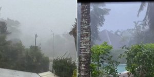 Σαρώνονται τα Βανουάτου από τον κυκλώνα Κέβιν/ Φωτογραφίες: Twitter