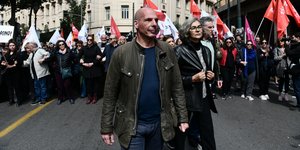 Γιάνης Βαρουφάκης πορεια 