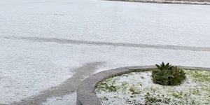 Πρωτοφανής χαλαζόπτωση στην Ικαρία