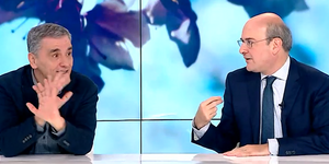 Ευκλείδης Τσακαλώτος και Κωστής Χατζηδάκης