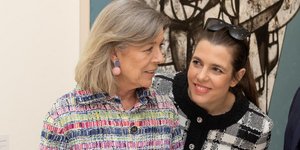 Καρολίνα του Μονακό και Σαρλότ Κασιράγκι/Φωτογραφία: Splah/Ideal images