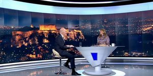 Ο Νίκος Δένδιας με την Μάρα Ζαχαρέα