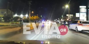 Σοβαρό τροχαίο με εγκατάλειψη στη Χαλκίδα 