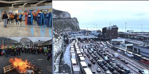 H απεργία στη Γαλλία προκάλεσε χάος στις πασχαλινές μετακινήσεις ταξιδιωτών στη Βρετανία