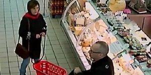 γυναικα καλαθι σουπερ μαρκετ