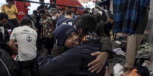 Διάσωση μεταναστών στην Ιταλία