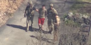 Η στιγμή της σύλληψης του 21χρονου