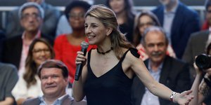 Η Ισπανίδα υπουργός Εργασίας, Γιολάντα Ντίαθ