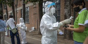 Τεστ κορωνοιού στην Κίνα