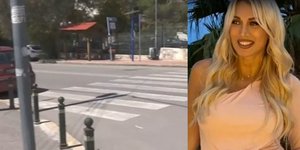 Σε τροχαίο ατύχημα ενεπλάκη η Κωνσταντίνα Σπυροπούλου