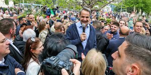 Κυριάκος Μητσοτάκης Καβάλα Ελευθερούπολη επίσκεψη