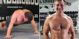 3.206 push ups έκανε σε μια ώρα ο νέος κάτοχος του σχετικού παγκόσμιου ρεκόρ, Λούκας Χέλμκε