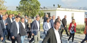 Ο Κυριάκος Μητσοτάκης στα Χανιά