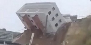 Το τριώροφο κτίριο που κατέρρευσε στην πόλη Τιχουάνα στο Μεξικό