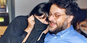 Ο Μισέλ Δημόπουλος με τη σύζυγό του Έρση Σωτηροπούλου