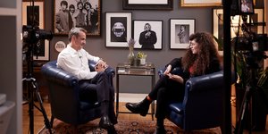 Ο Κυριάκος Μητσοτάκης με την Νεφέλη Μεγκ 