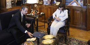 Ο Κυριάκος Μητσοτάκης ζήτησε από την ΠτΔ τη διάλυση της Βουλής 