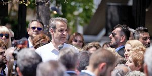 Ο πρωθυπουργός Κυριάκος Μητσοτάκης