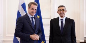 Τετ α τετ Μητσοτάκη με ΥΠΕΞ Ηνωμένων Αραβικών Εμιράτω