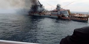 To καμάρι της Ρωσίας, Moskva, που βύθισαν οι Ουκρανοί πριν από ένα χρόνο