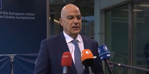 Ο Νίκος Δένδιας στο Συμβούλιο Εξωτερικών Υποθέσεων της ΕΕ