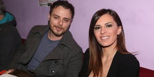 Ο Νίκος Μίχας με την Χριστίνα Κολέτσα