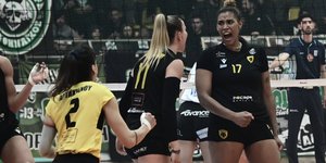 Volley League Γυναικών: Με ανατροπή έκανε break... στο break η ΑΕΚ, 3-1 σετ τον Παναθηναϊκό