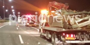 Πλαταμώνας Πιερία τροχαίο δυστύχημα Παπαγεωργίου