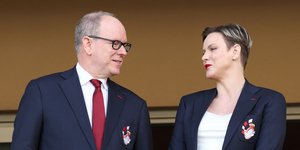 Πρίγκιπας Αλβέρτος και πριγκίπισσα Σαρλίν