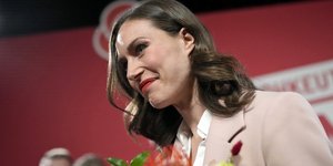 Η απερχόμενη πρωθυπουργός της Φινλανδίας, Σάνα Μαρίν