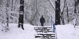 Ισχυρές χιονοπτώσεις πλήττουν την Σερβία/ AP Photos