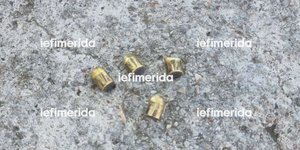 Σφαίρες που εντοπίστηκαν στο 6ο Δημοτικό σχολείο Αχαρνών