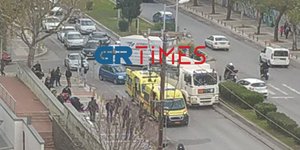 Σοβαρό τροχαίο στη Θεσσαλονίκη