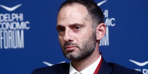 Ο Θεόδωρος Τζούρος στο Delphi Ecnomic Forum/ Φωτογραφία: EUROKINISSI