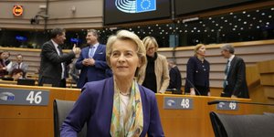 Η πρόεδρος της Ευρωπαϊκής Επιτροπής Ούρσουλα φον ντερ Λάιεν