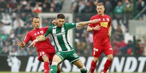 Στιγμιότυπο από το ματς Παναθηναϊκός - Βόλος στη Λεωφόρο 