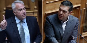 Αντιπαράθεση Βορίδη-Τσίπρα στη Βουλή