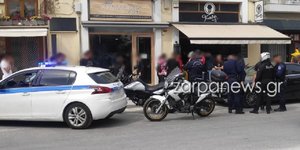 Άγριος καβγάς στο κέντρο των Χανίων