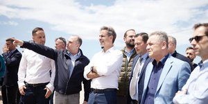 Περιοδεία στην Ηλεία για τον Κυριάκο Μητσοτάκη / EUROKINISSI