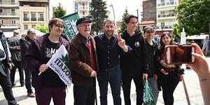 Ο Νίκος Ανδρουλάκης σε περιοδεία στα Γρεβενά