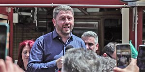 Ο πρόεδρος του ΠΑΣΟΚ-ΚΙΝΑΛ Νίκος Ανδρουλάκης