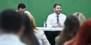 Ο Νίκος Ανδρουλάκης στο Πολιτικό Συμβούλιο του ΠΑΣΟΚ 