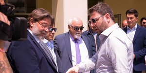 Επίσκεψη του προέδρου του ΠΑΣΟΚ Νίκου Ανδρουλάκη στα γραφεία της Εθνικής Συνομοσπονδίας Ατόμων με Αναπηρία