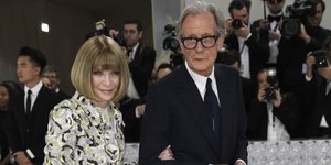 Η Άννα Γουίντουρ με τον Μπίλι Νάι στο Met Gala