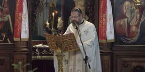 Ο Αρχιμανδρίτης Σπύρος Κατραμάδος