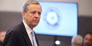 Ο πρόεδρος της ΕΠΟ, Τάκης Μπαλτάκος