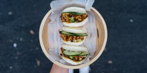 Bao Buns στο χέρι
